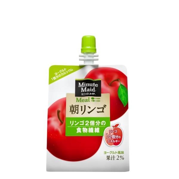 史上一番安い 180gパウチ 24本入 2ケースセット ミニッツメイド朝リンゴ 朝食代わりに最適なフルーツ2個分の栄養が摂れるゼリー飲料 ソフトドリンク ジュース Postetelecom Gouv Cg