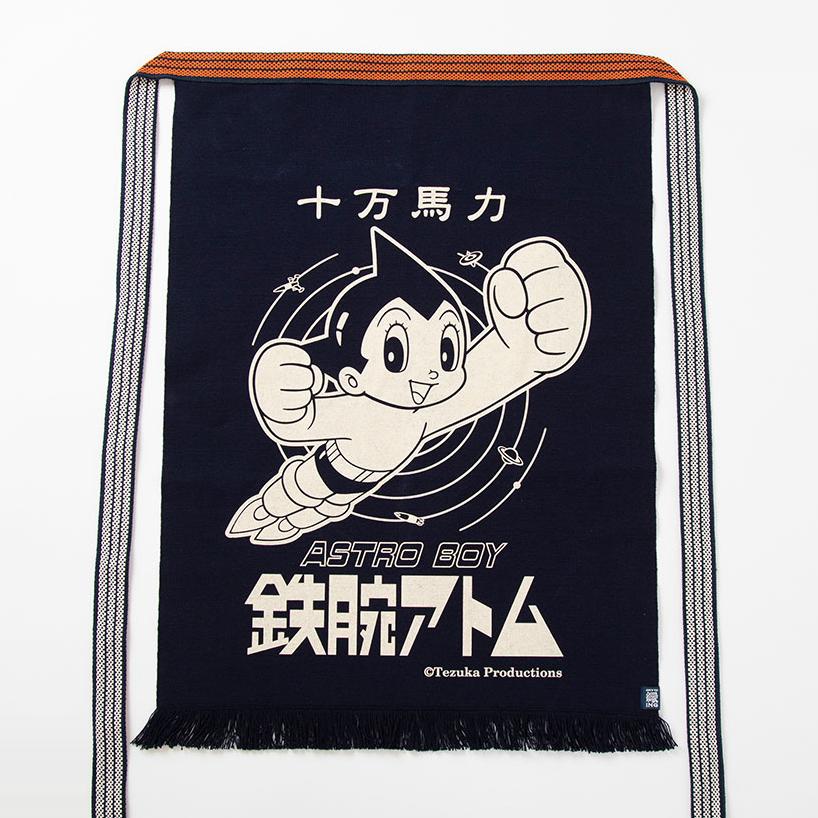 デライトベース]日本製 コラボ商品 前掛け プリント帆前掛け 手塚プロ