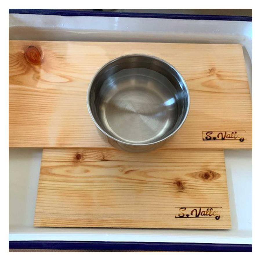 桧ウッドプランク16ミリ8枚セットBBQ、アウトドア、調理プレート |  | 02