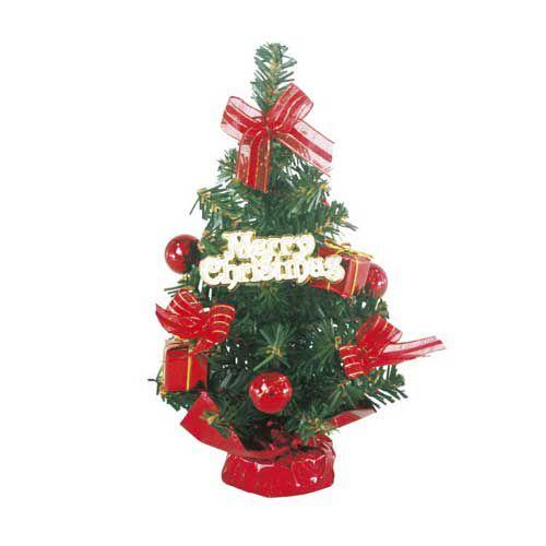 クリスマス ミニツリー 約H20×W13cm プレゼント ギフト プチギフト
