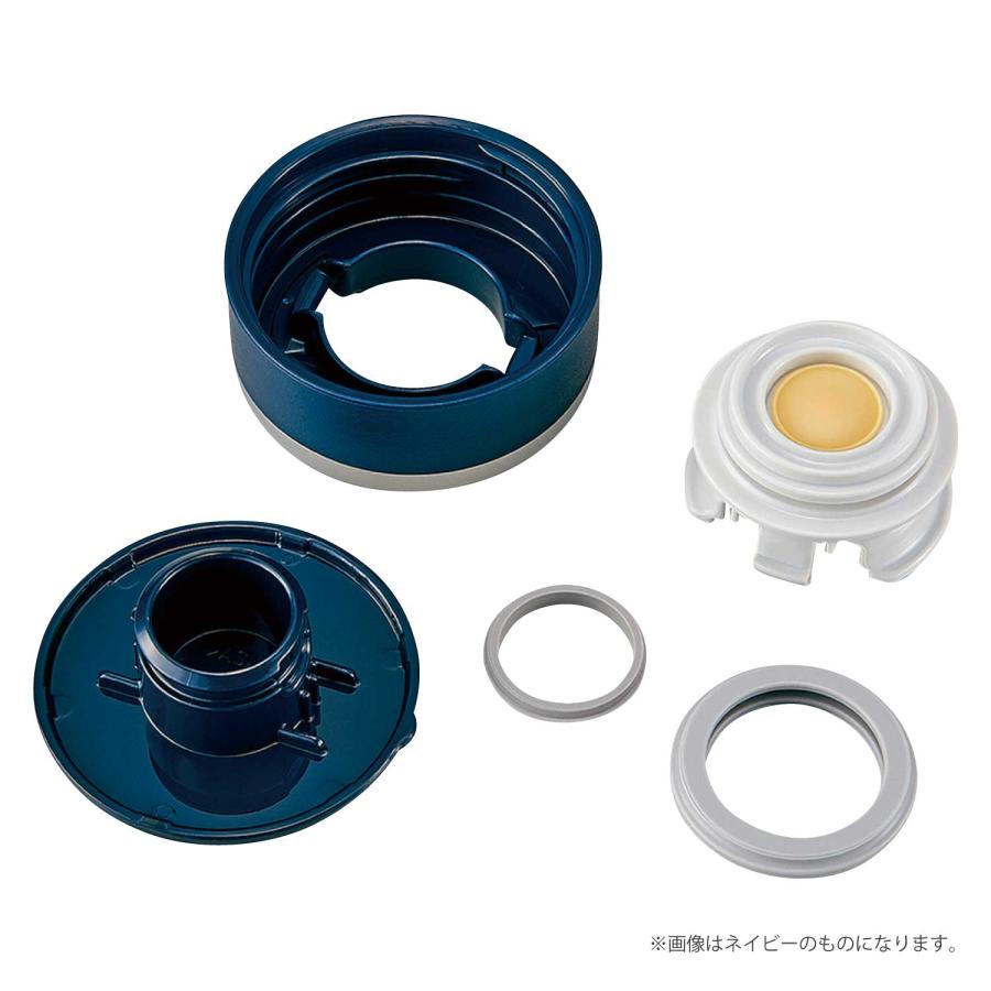 プレゼント ギフト ノベルティ 景品 賞品 粗品 販促 記念品  象印ステンレスマグ 約480ml ホワイト 12個(12入×1カートン)の画像
