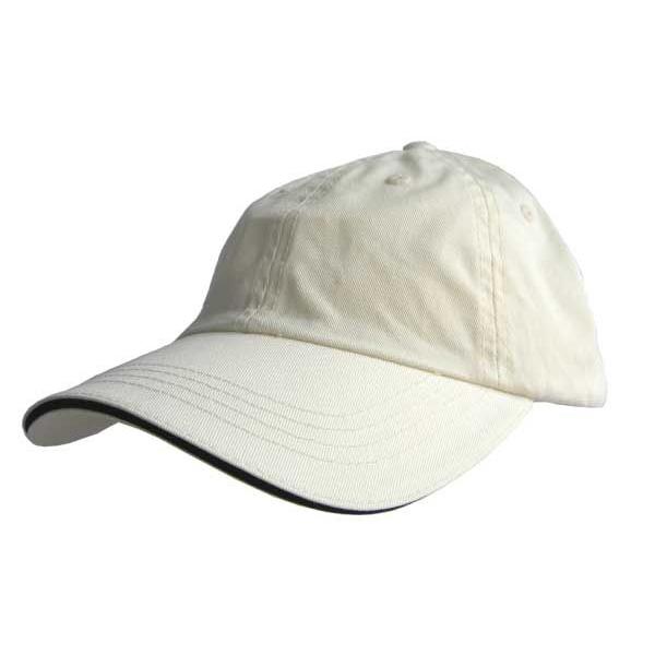 オリジナル 名入れ 刺繍  サンドキャップ ジュニアサイズ ホワイト | 