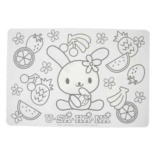 ウサハナ USAHANA ナイロン生地 テーブルクロス ハンドメイド サンリオ ウサハナ USAHANA ナイロン生地 テーブルクロス ハンドメイド