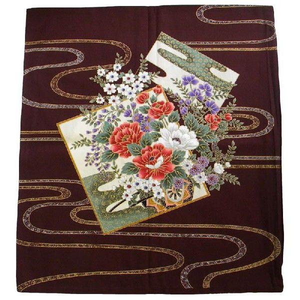 座布団カバー 銘仙判 花柄 5枚セット 綿100％ 日本製 : デライトベース