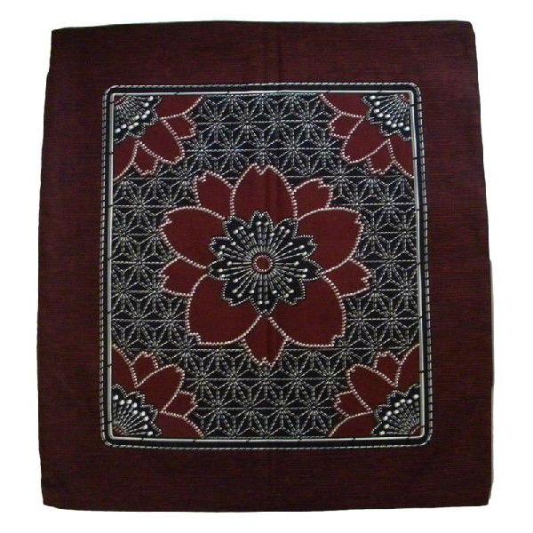 座布団カバー 銘仙判 花柄 5枚セット 綿100％ 日本製 : デライトベース