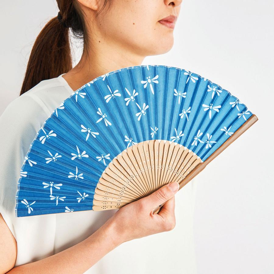 すす竹和扇子 300本セット　夏イベント　プチギフト　景品　粗品の画像