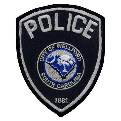 CITY OF WELLFORD POLICEのワッペン/Smallサイズ アイロンで貼り付け可能 was965デライトベース