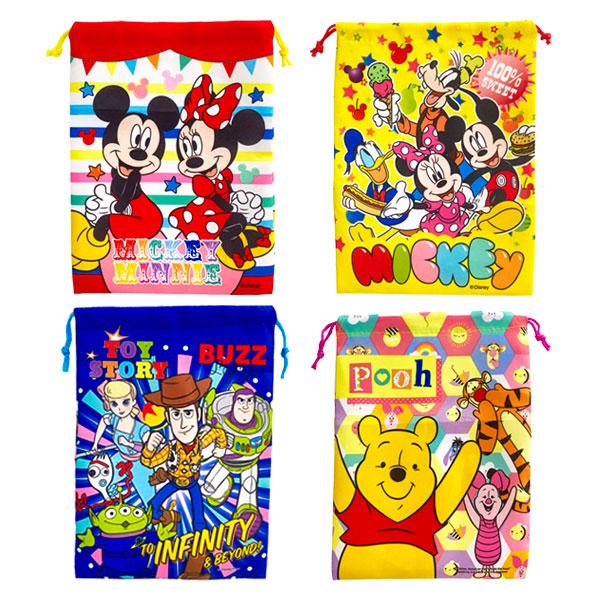 Disneyディズニー100ブランケットクッションファイルバッグ巾着袋