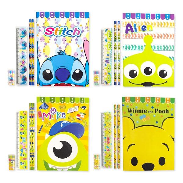 Disney（ディズニー） 子供 景品 BIGメモ5点文具セット 12ヶ1セット