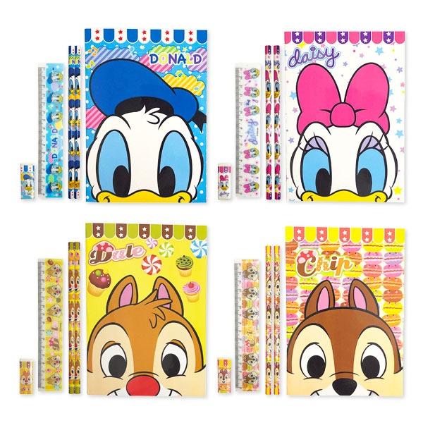 Disney（ディズニー） 子供 景品 BIGメモ5点文具セット 12ヶ1セット