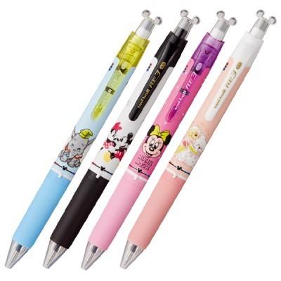 ネコポス発送対応可 10本まで ディズニー ユニボールｒｅ消せる3色ボールペン 1本から販売 Y E デライトベース 通販 Yahoo ショッピング