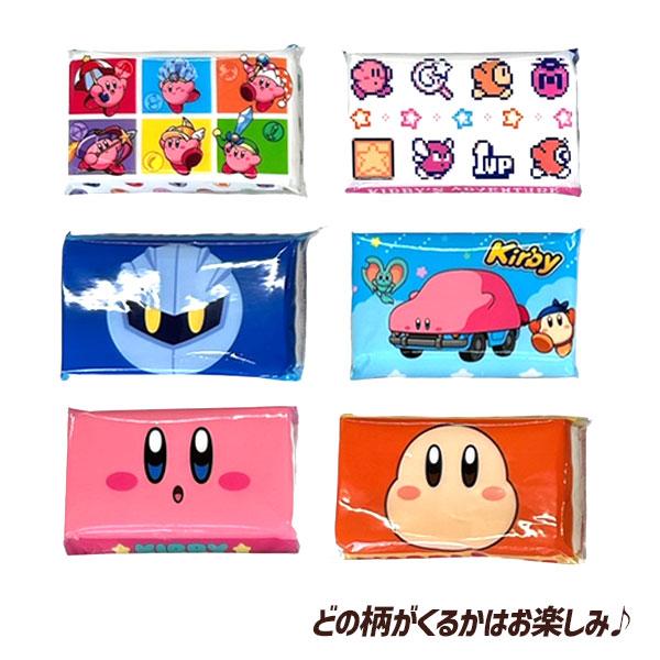 子供 景品 星のカービィ ミニポケットティッシュ6P 1組1セット ゲーム
