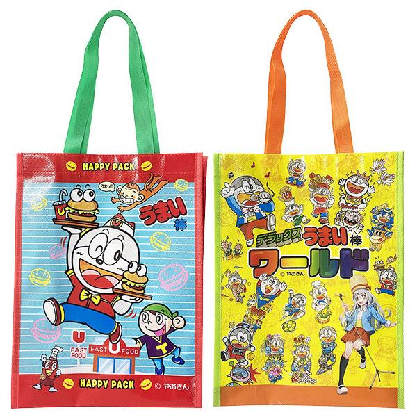 子供 景品 うまい棒 縦型レッスンバッグ 12ヶ1セット トートバッグ