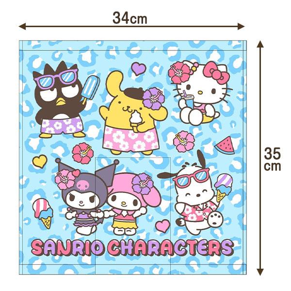 レア　送料手数料込み サンリオ ハンカチ セット sanrio（サンリオ） 子供 景品 ハンドタオル 約35×34cm 1枚から販売