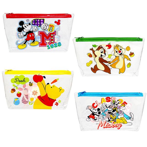 クリスマス 子供 景品 ディズニーカラフルクリアポーチ 12ヶ1セット 小物入れ ペンケース かわいい キャラクター | Disney | 03