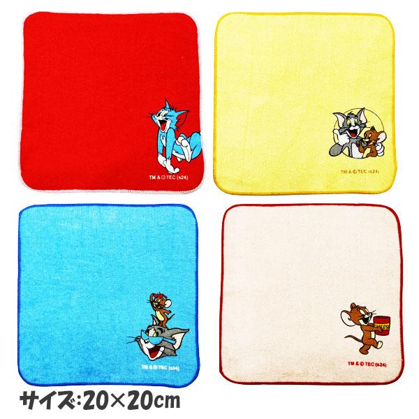 子供 景品 トムとジェリーギフトラッピングミニタオル 約20×20cm 24ヶ1
