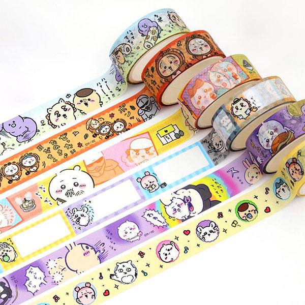子供 景品 ちいかわ マスキングテープ 18ヶ1セット かわいい