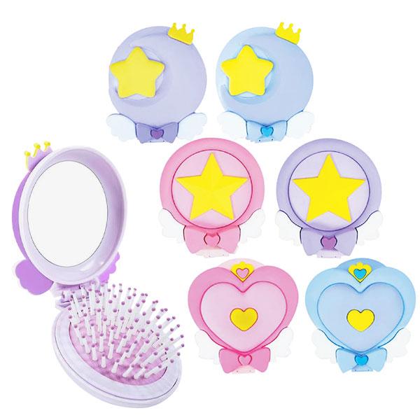 子供 景品 魔法少女 コンパクトミラーコーム 1ヶから販売 かわいい 鏡