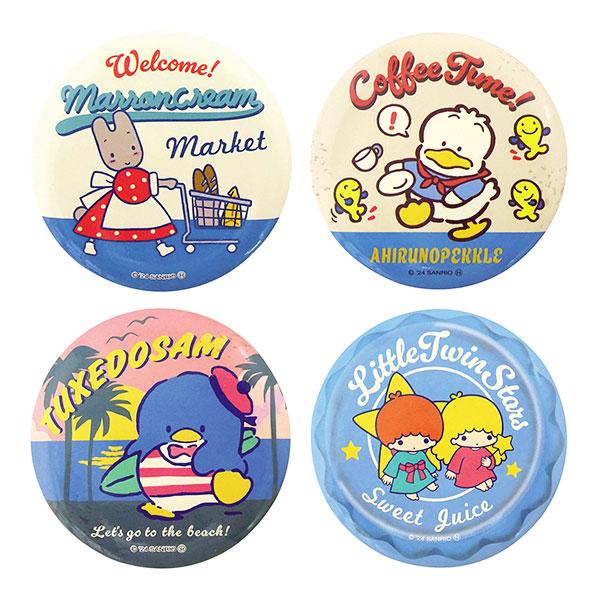 sanrio（サンリオ） 子供 景品 サンリオキャラクターズ 丸型缶バッジ 8