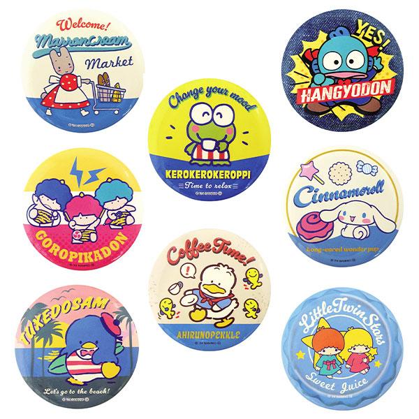 sanrio（サンリオ） 子供 景品 サンリオキャラクターズ 丸型缶バッジ 8