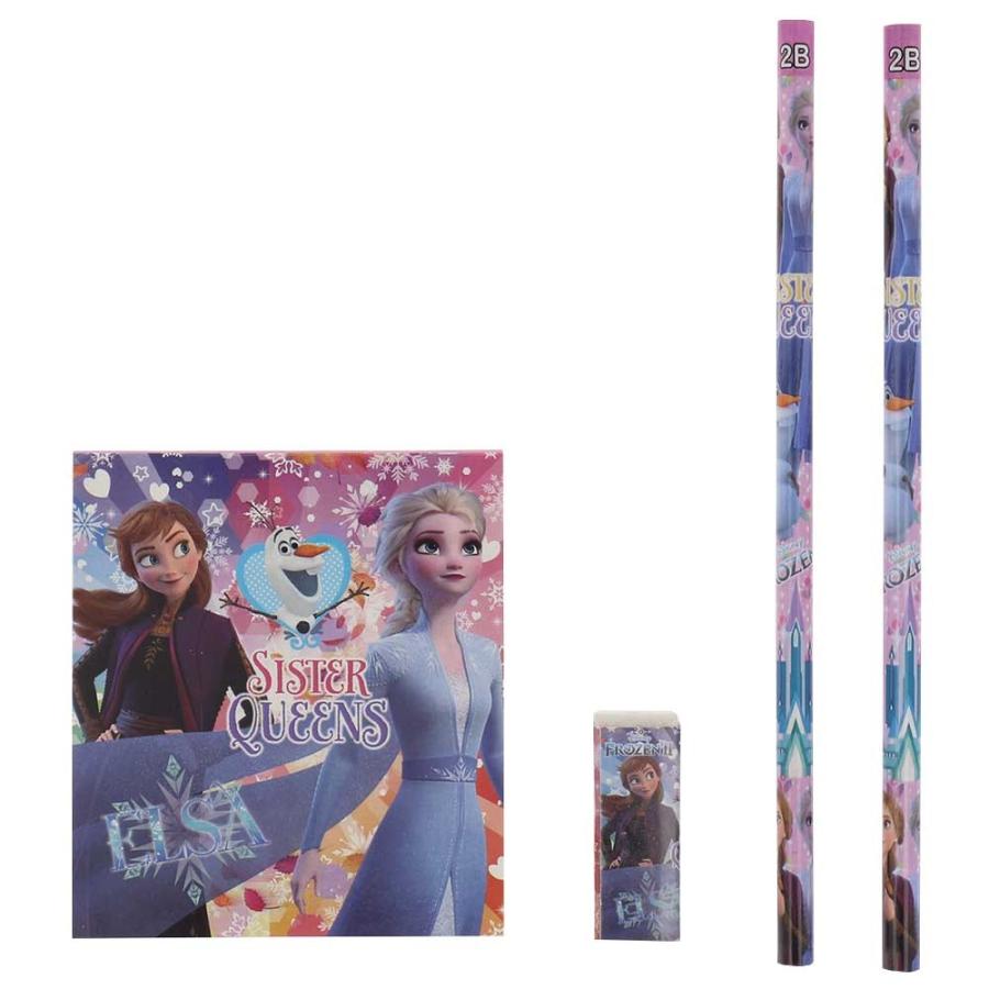 子供 景品 アナと雪の女王 4p文具セット 25組セット 子ども会 イベント プチギフト 文房具 詰め合わせ 粗品 記念品 Y E9665 デライトベース 通販 Yahoo ショッピング