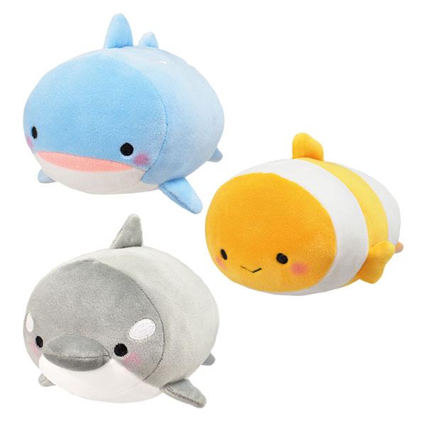 子供 景品 もちふわ！ころころすいぞくかん 1ヶから販売 ぬいぐるみ