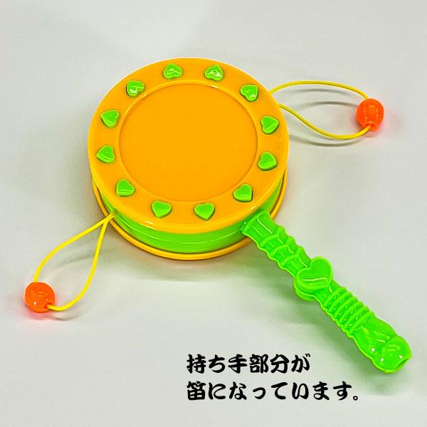 子供 景品 でんでん太鼓＆笛 25ヶ1セット 子ども会 イベント プチ
