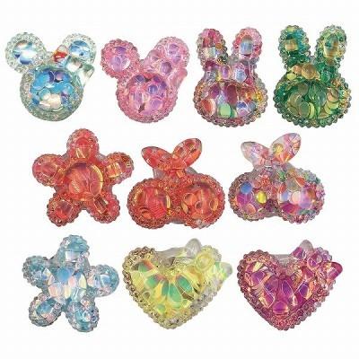 子供 景品 祭り 縁日キラキラデコ光る指輪 50ヶ1セット 子ども会 