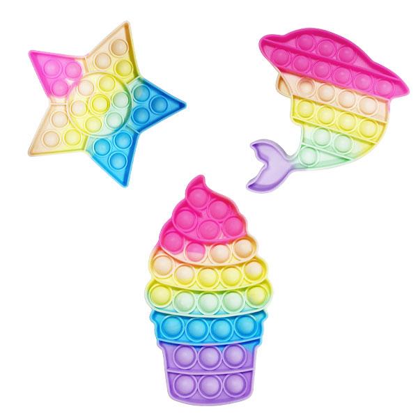 子供 景品 プッシュポップ 特大アソート 12ヶ1セット 知育玩具