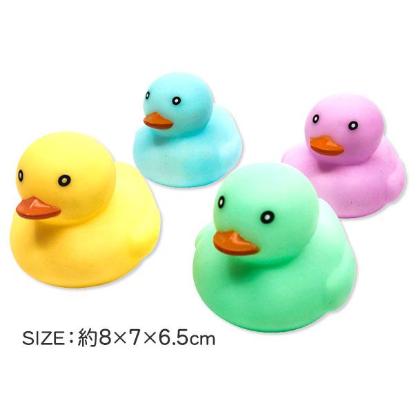 子供 景品 たたいてピカピカパステルアヒル 12ヶ入 1組から販売 水に