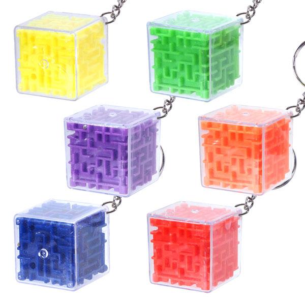 子供 景品 ミニキューブ3D迷路 25ヶ1セット 知育玩具 暇つぶし パズル