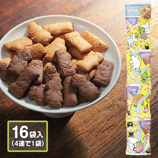 MOOMIN（ムーミン） 子供 景品 ムーミン谷のビスケット 4連 16袋入(約