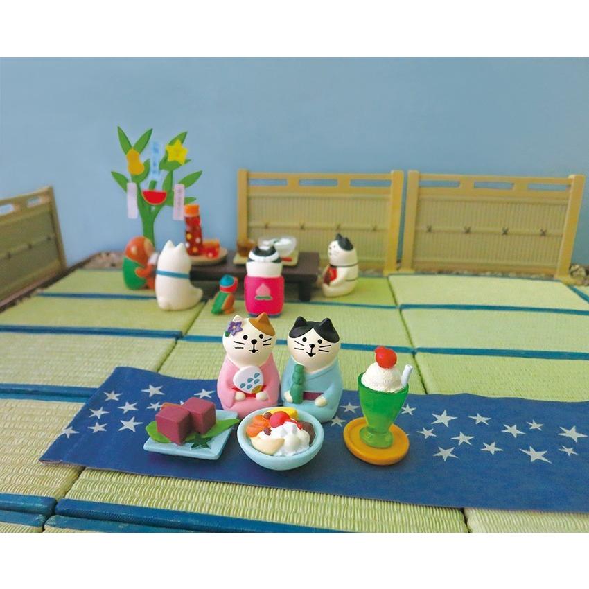 デコレ 七夕 ハチワレ西瓜 ハチワレ 西瓜 まったり DECOLE