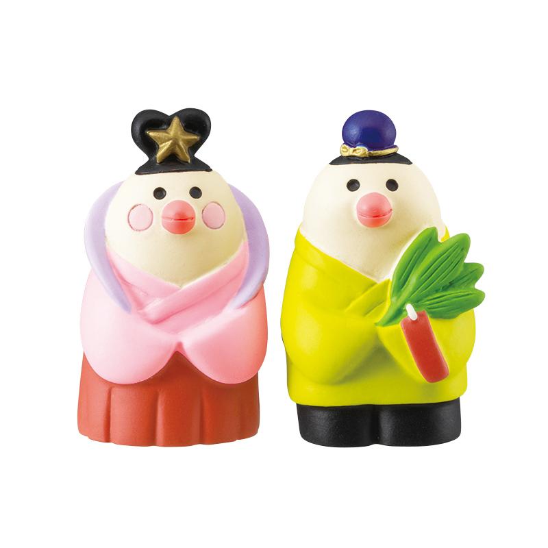 デコレ コンコンブル 夏 七夕 七夕文鳥ペア ZSV-17024 DECOLE クリックポスト不可