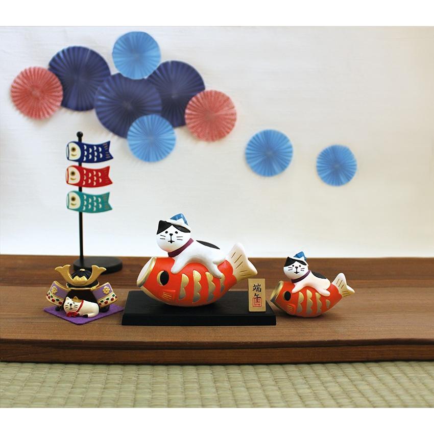 デコレ コンコンブル 五月飾り 節句飾り 鯉のぼり猫 ZTS-17101 五月