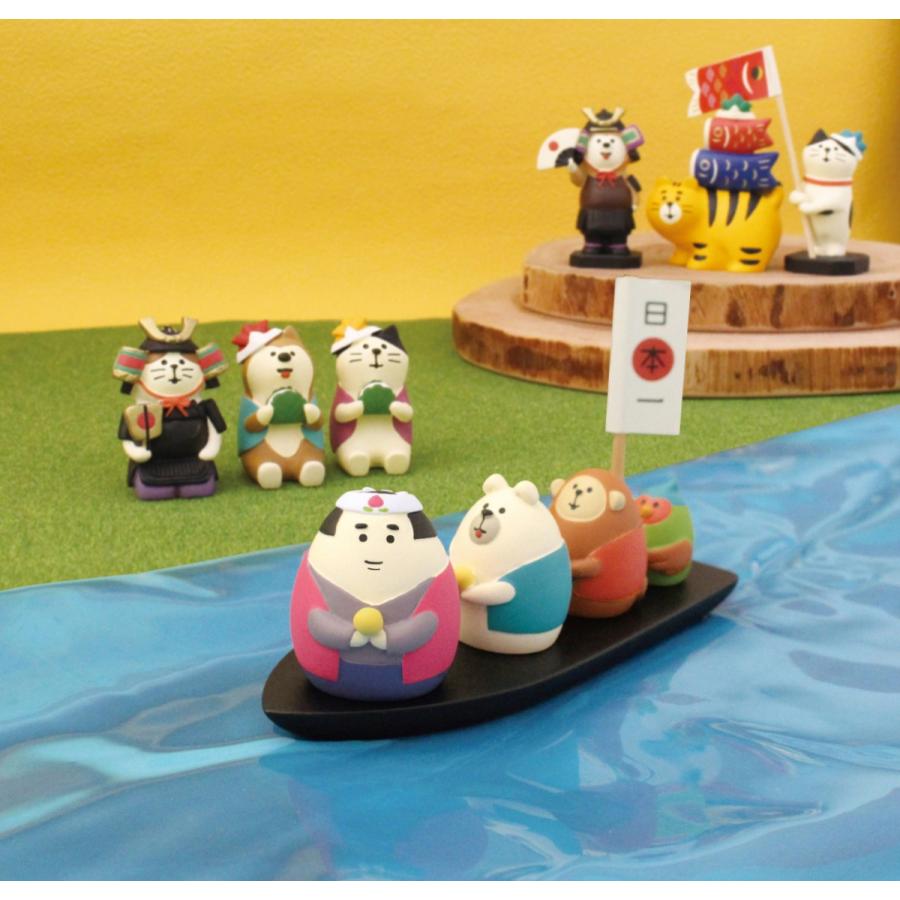 デコレ コンコンブル 五月飾り 天晴れ武将わんこ ZTS-17103 五月人形 