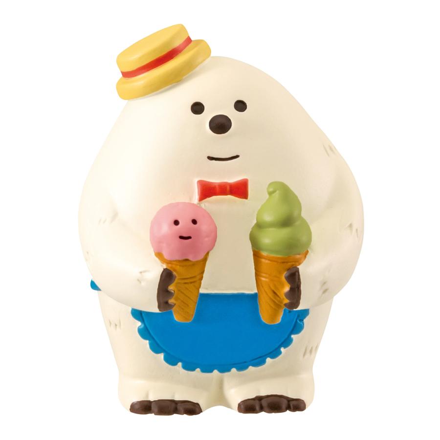 デコレ　コンコンブル decole concombre アイスクリーム屋 デコレ コンコンブル 夏 店員イエティ 雪猫アイス店 DECOLE concombre