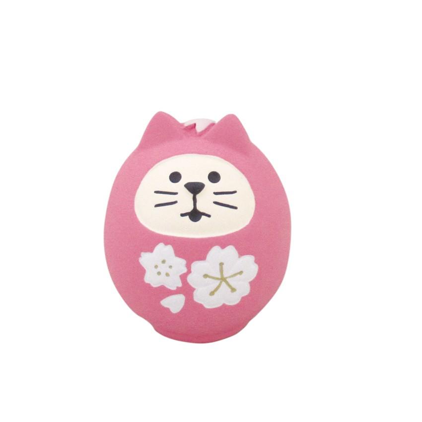 デコレ コンコンブル お花見 桜猫だるま ZSA-17842 サクラ ネコ デコレ コンコンブル お花見 桜猫だるま ZSA-17842 サクラ ネコ