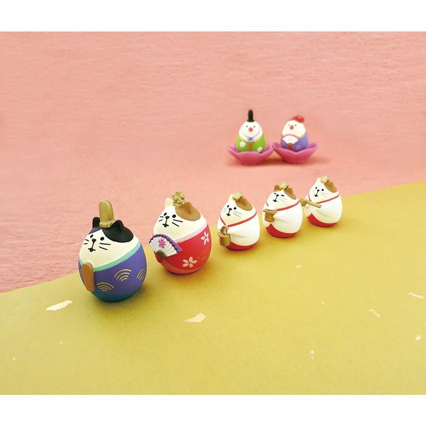 デコレ ひな祭り 文鳥雛セット コンコンブル ZMM-37033 デコレ ひな祭り 文鳥雛セット コンコンブル ZMM-37033