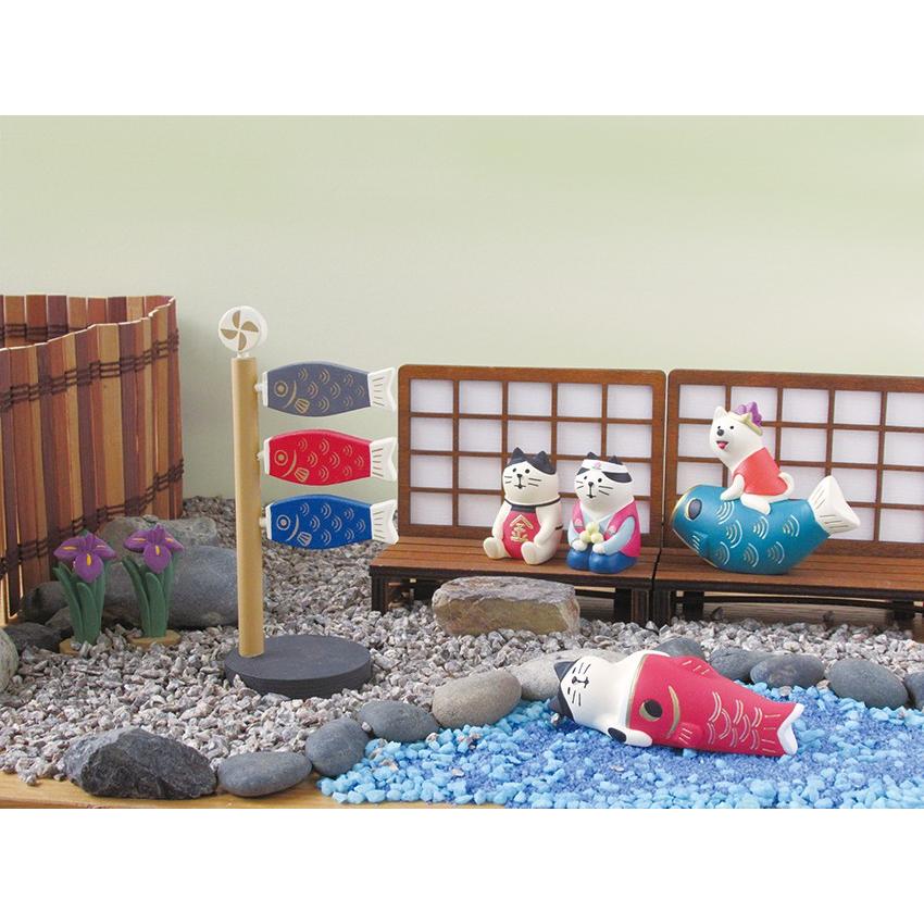 デコレ コンコンブル 五月飾り 桃太郎猫 ZTS-37181 五月人形 小物