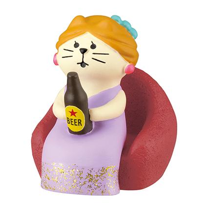 デコレ　コンコンブル デコレ クラブのママ猫 ソファ付き 三毛猫BAR ZCB-43173 コンコンブル