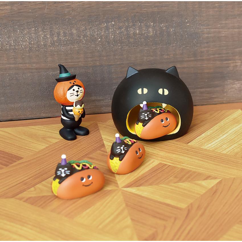 デコレ コンコンブル ハロウィン 黒猫ちぐら オバケ JAZZ NIGHT デコレ コンコンブル ハロウィン 黒猫ちぐら オバケ JAZZ NIGHT