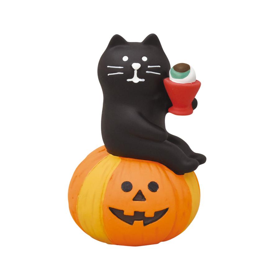 デコレ コンコンブル ハロウィン 君の瞳に乾杯猫 黒猫 パンプキン オバケ Jazz Night Halloween Zhw メール便不可 ポイント消化 Delight 通販 Yahoo ショッピング