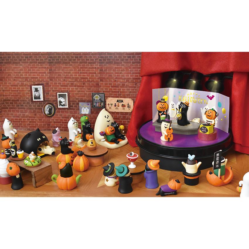 デコレ コンコンブル ハロウィン おばけかぼちゃ猫 オバケ JAZZ