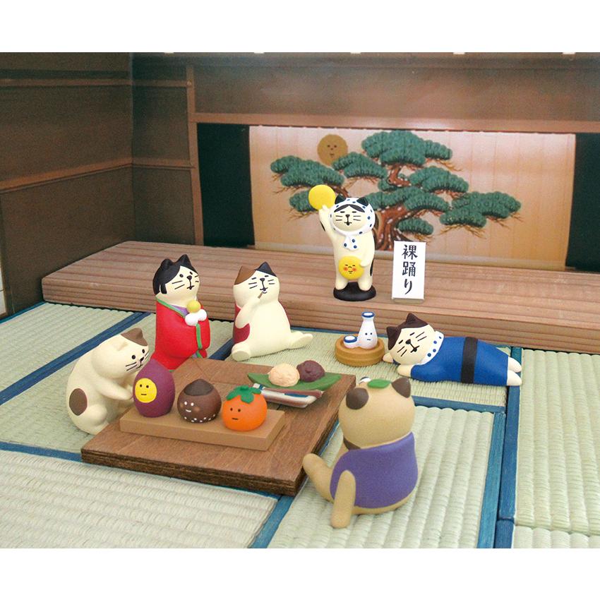 デコレ コンコンブル お月見 おもてなし番頭猫 竹の湯温泉 月夜の