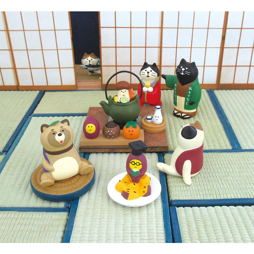 デコレ コンコンブル お月見 かぐや姫猫 竹の湯温泉 月夜のおもてなし