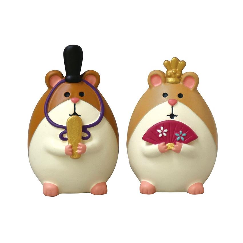 デコレ コンコンブル ひな祭り 新作 ハムスター雛 ZMM-59182