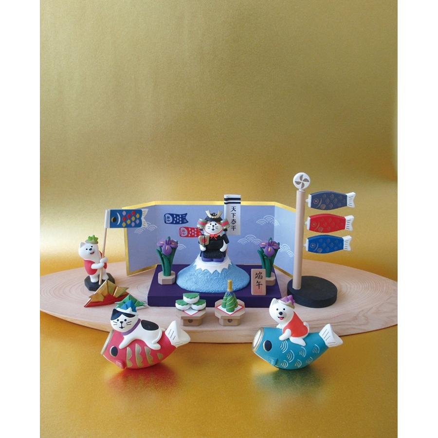 デコレ コンコンブル 2019 新作 五月飾り 富士山台座 陣旗付き