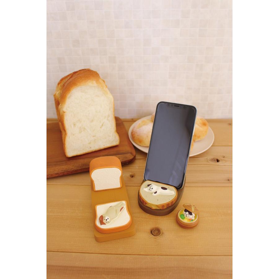 デコレ コンコンブル お昼寝パン スマホスタンド カンパーニュ