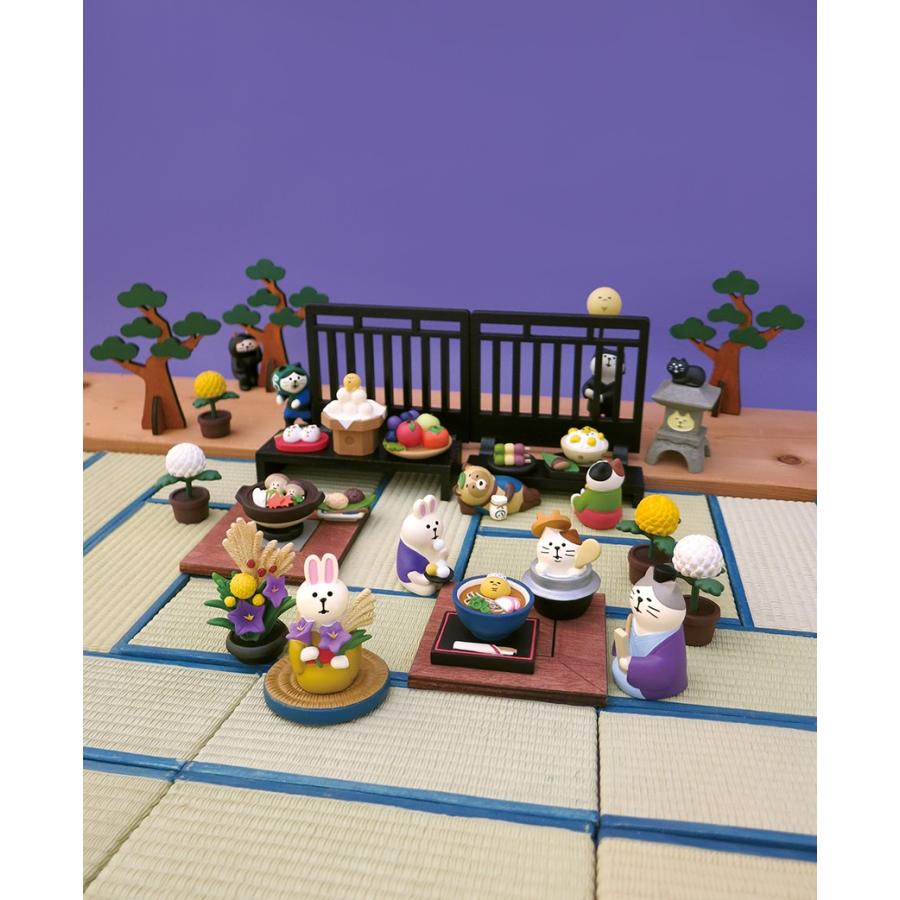 デコレ コンコンブル 2019 新作 お月見 お月見黒子猫 ねこ デコレ コンコンブル 2019 新作 お月見 お月見黒子猫 ねこ